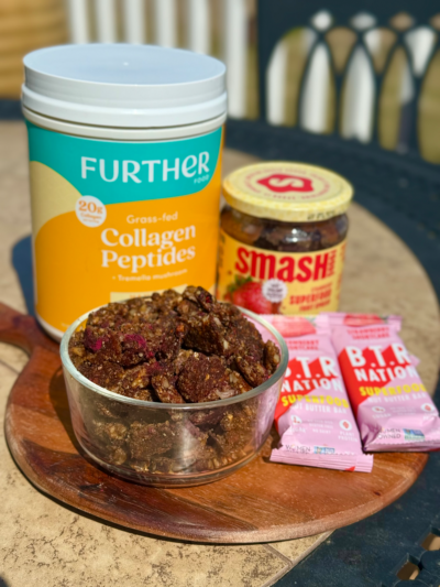 strawberry shortcake protein granola