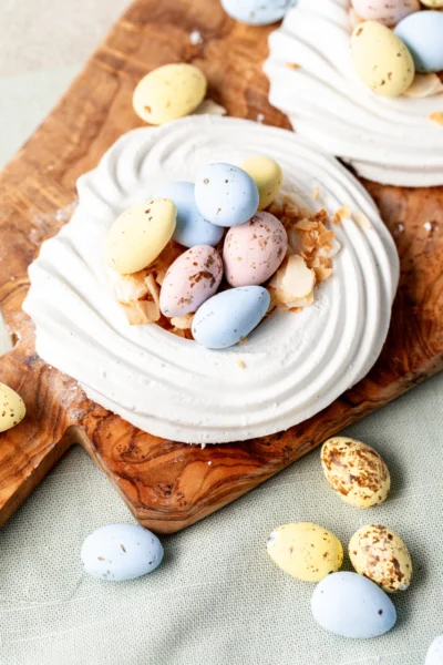 Soft & Fluffy Marshmallow Easter Nests (No Corn Syrup Recipe)