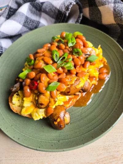 Veggie Irish Breakfast Toastie