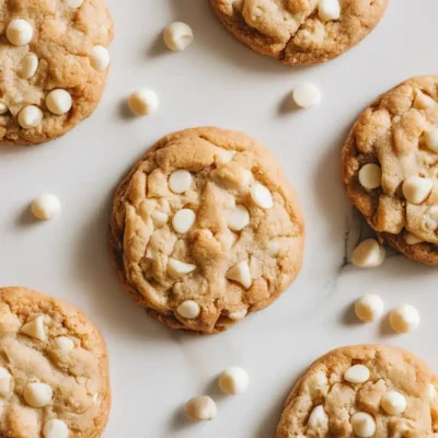 The Best White Chocolate Chip Cookies (Soft, Chewy & No Chill Time!)