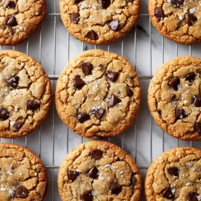 Crispy and Chewy Chocolate Chip Cookies