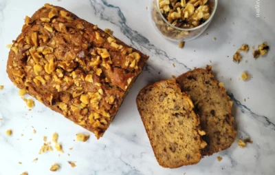 Walnut Banana Bread (Vegan)