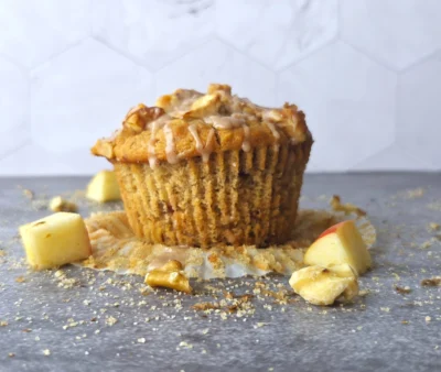 Apple Walnut Muffins (Vegan)