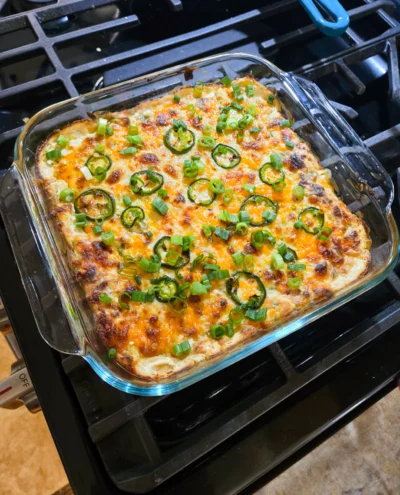 Baked 4 Cheese Jalapeno Dip