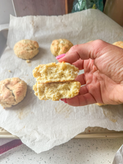 High Protein Breakfast Biscuits