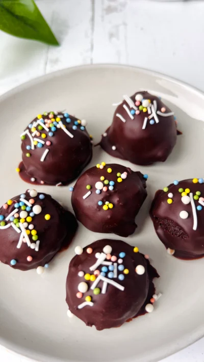 Cosmic Brownie Truffles