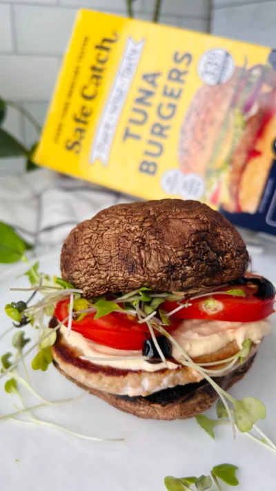 Mediterranean Tuna Burgers