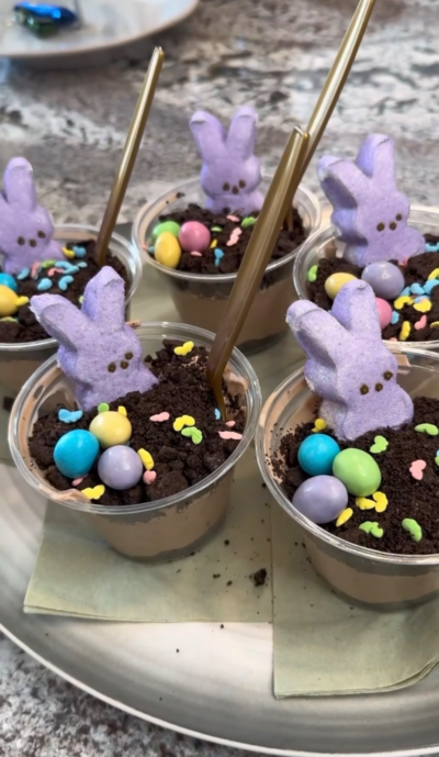 Easter Dirt Cups