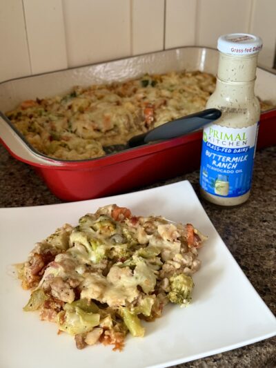chicken bacon ranch casserole