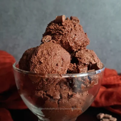 Ninja Creami Keto Chocolate Ice Cream