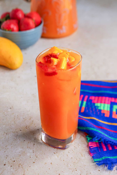 Strawberry Mango Agua Fresca