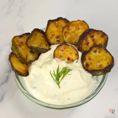Cold Creamy Keto Zucchini Yogurt Dip