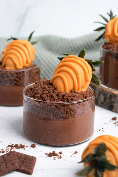 Carrot Patch Dirt Cups (Dairy-Free)