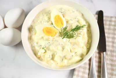 Creamy German Egg Salad