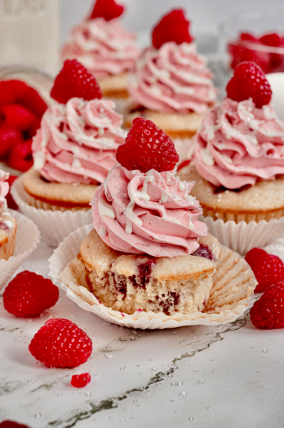 Raspberry Cupcakes (Gluten-Free & Dairy-Free Options)