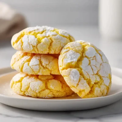 Lemon Cake Mix Cookies