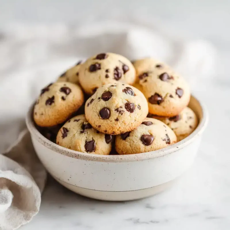 Mini Chocolate Chip Cookies (The Best Soft & Chewy Recipe!) by allcookierecipes - FoodSocial