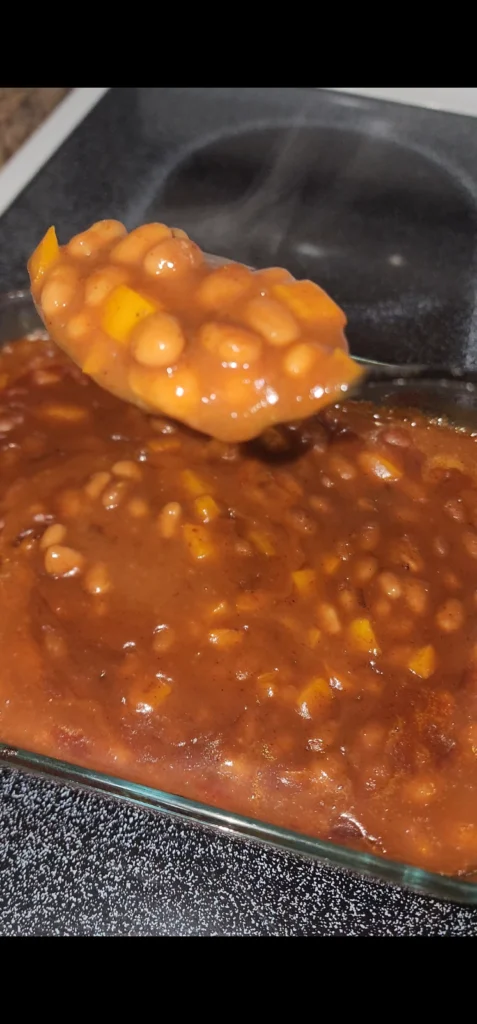 Barbecue Baked beans by Wheresxthexfood - FoodSocial
