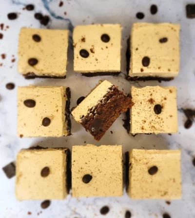 Brown Sugar Espresso Brownies (Vegan)