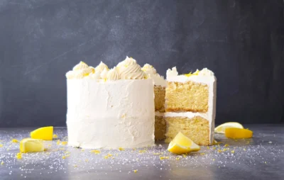 Lemon Layer Cake (Vegan)
