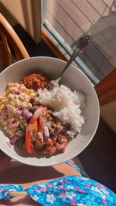 Summer Street Corn-inspired Tex Mex Bowl