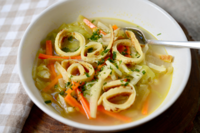 German Pancake Soup (Flädlesuppe)
