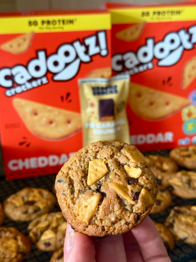 pb “cheeze-it” protein cookies