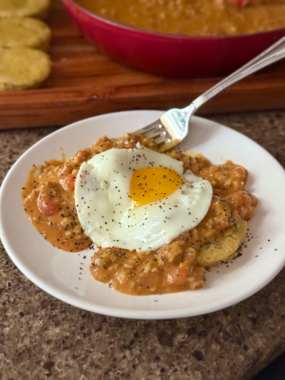 tex mex biscuits & gravy