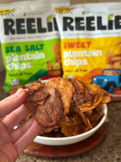 sweet & spicy jerk plantain chips