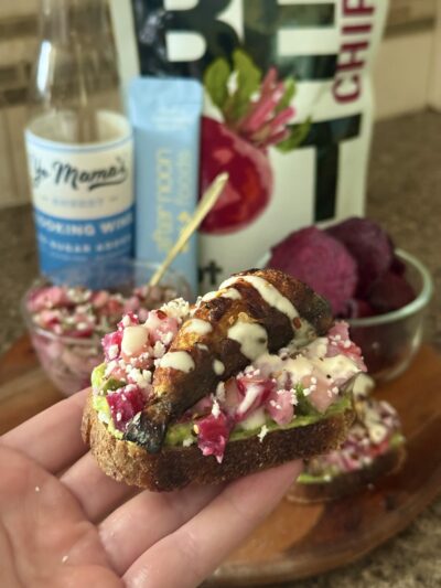 horitaki “greek” avocado toast
