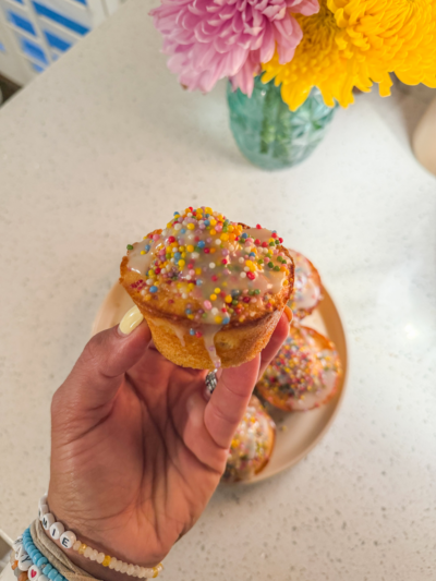 Protein Banana “Cupcake” Breakfast Muffins