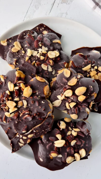 Frozen Peanut Butter Banana Bark