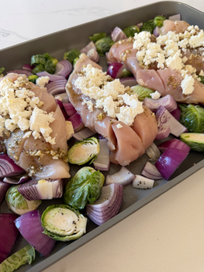 Sheet Pan Hasselback Chicken