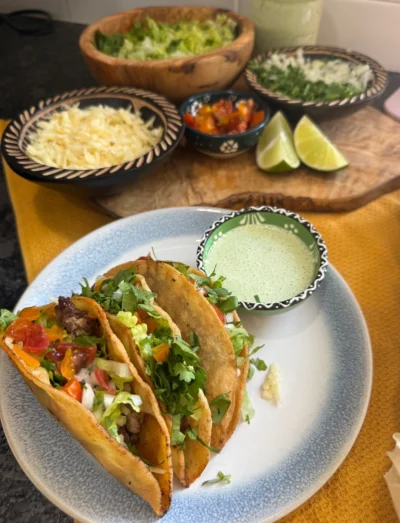 Crispy Beef Tacos