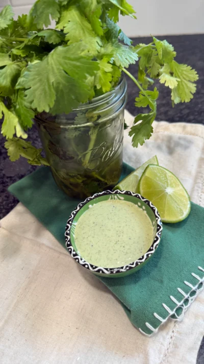Jalapeno Cilantro Crema