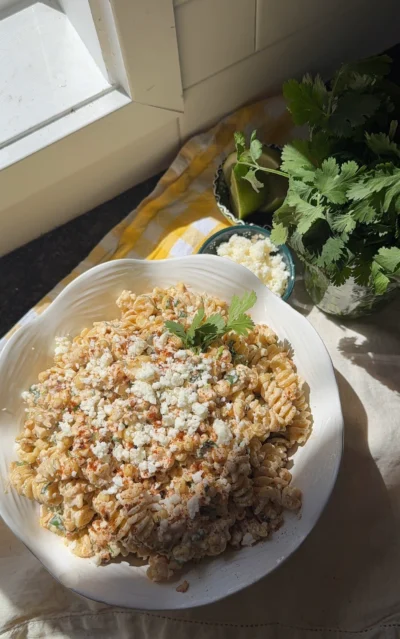 Elote (Street Corn) Pasta Salad