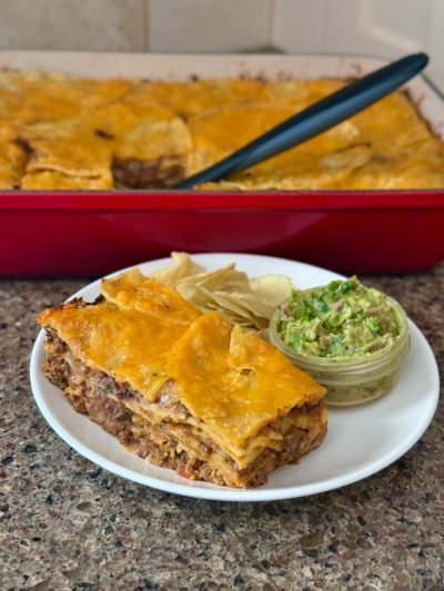 enchilada lasagna