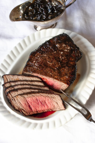 London Broil Marinade with Balsamic Glaze