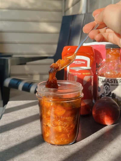Peach Onion Jam