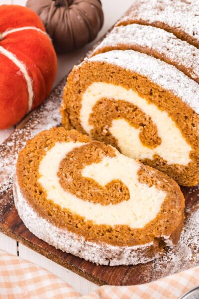 Pumpkin Roll Cake
