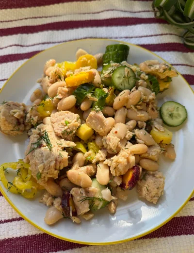 White Bean Tuna Salad