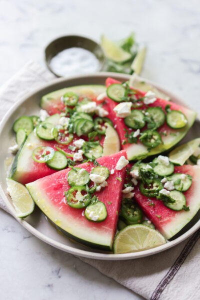 Spicy Watermelon Salad