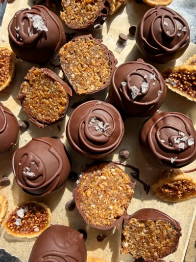 Fig Truffles (Paleo, Vegan)