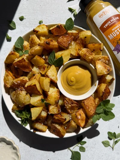 Honey Mustard Potatoes