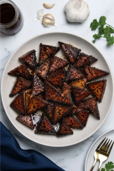 Maple Balsamic Tofu