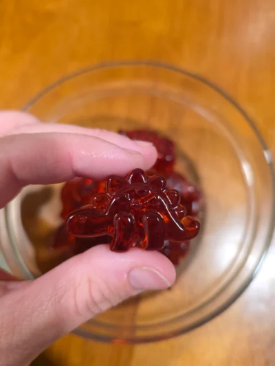 “Healthier” dinosaur gummies