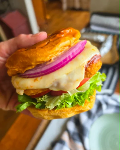 BBQ Chik’n Burgers