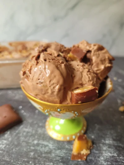 Chocolate Heath Bar Ice Cream (Vegan)