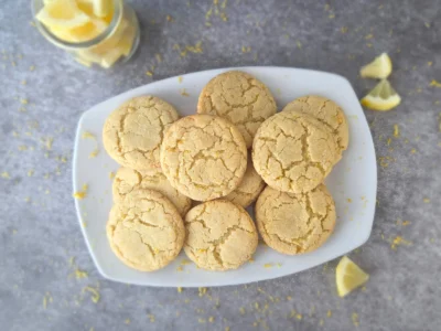 Lemon Snaps (Vegan)