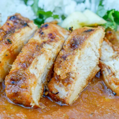 Adobo Pineapple BBQ Chicken